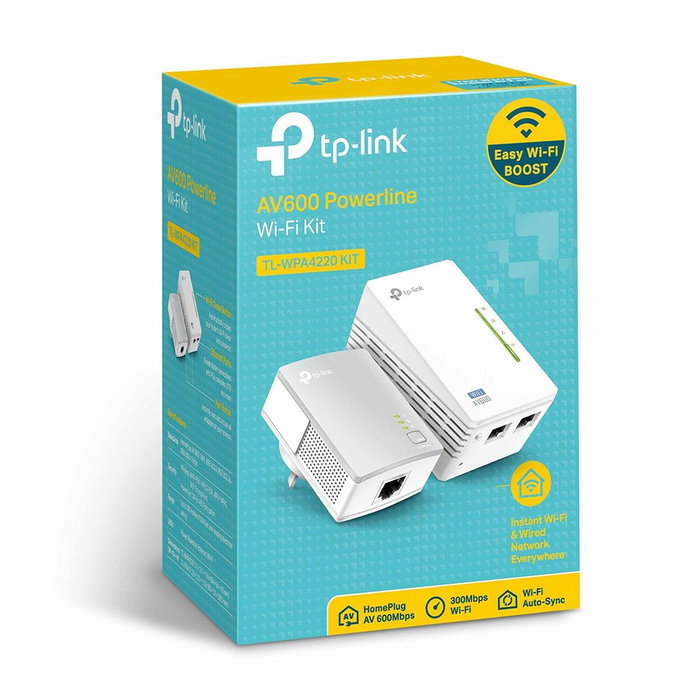 TP-Link TL-WPA4220KIT Kit Extensor Powerline Wi-Fi Blanco